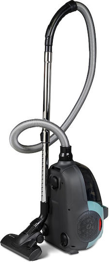 Singer Active Pro Ηλεκτρική Σκούπα 800W με Σακούλα 1.55lt Μαύρη