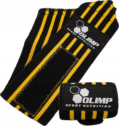 Olimp Sport Nutrition Olimp Încheieturi pentru Ridicarea Greutăților 2buc Galben/negru