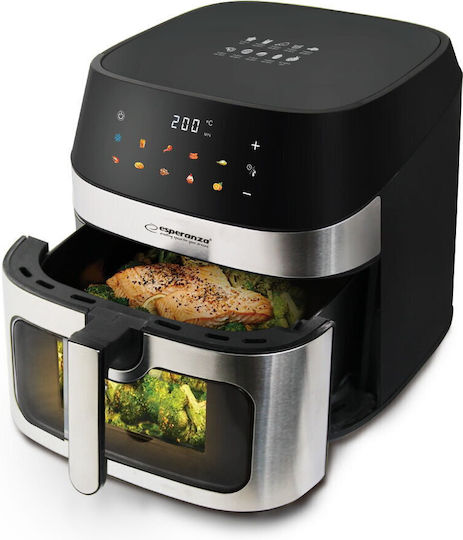 Esperanza Eka005 Friteuză cu aer 8lt Negru
