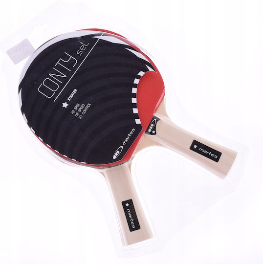 Martes Conty Set 92800050431 Table Tennis Racket Set
