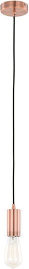 Italux Pendant Light Red 13x60cm Italux Pendant Light Red 13x60cm