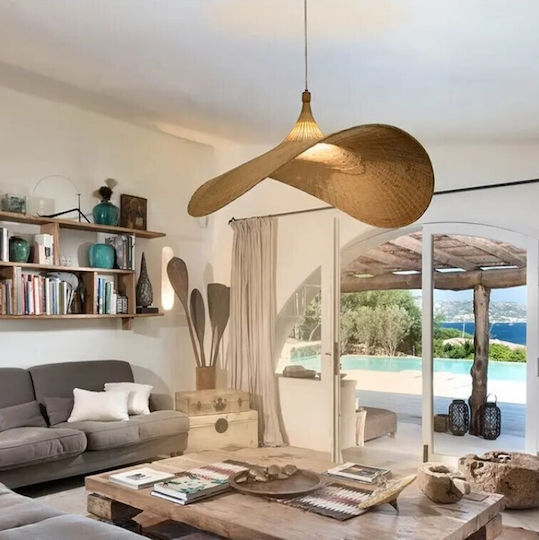 VenCore Pendant Light Boho Grid with Socket E27 53x53x30cm