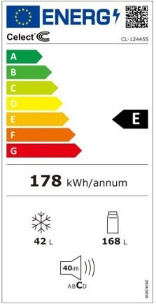 Celect 210лт В143xШ55xД55см. Бял