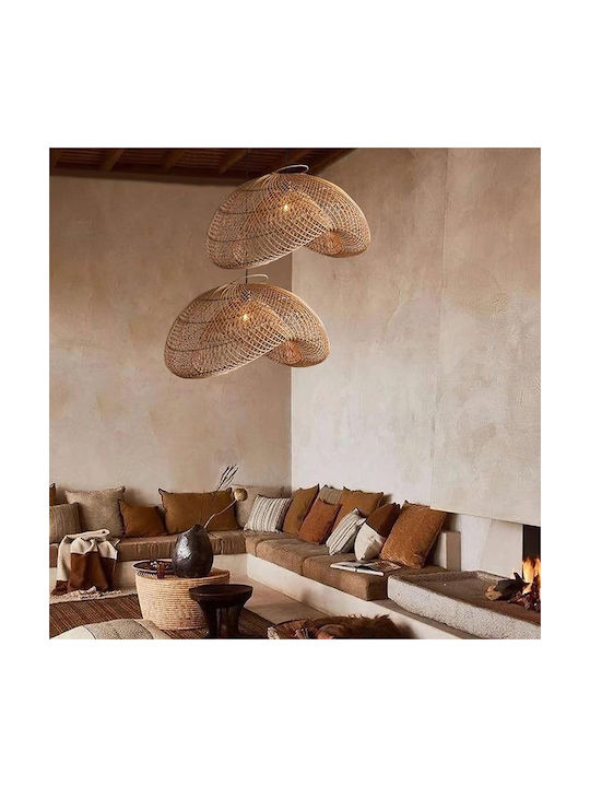 VenCore Pendant Light Boho Grid with Socket E27 40x30x18cm