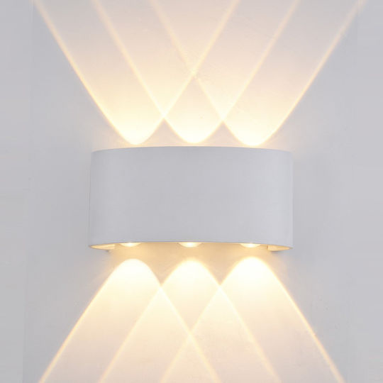 Italux Осветително тяло За стена LED Бял 17см. Italux Осветително тяло За стена LED Бял 17см.