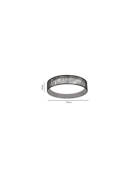 Inlight Ceiling Mount Light 33cm with Integrated LED