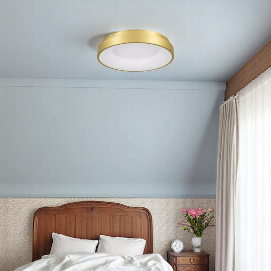 VenCore Plafonieră de Tavan 45buc Aurie cu LED Integrat