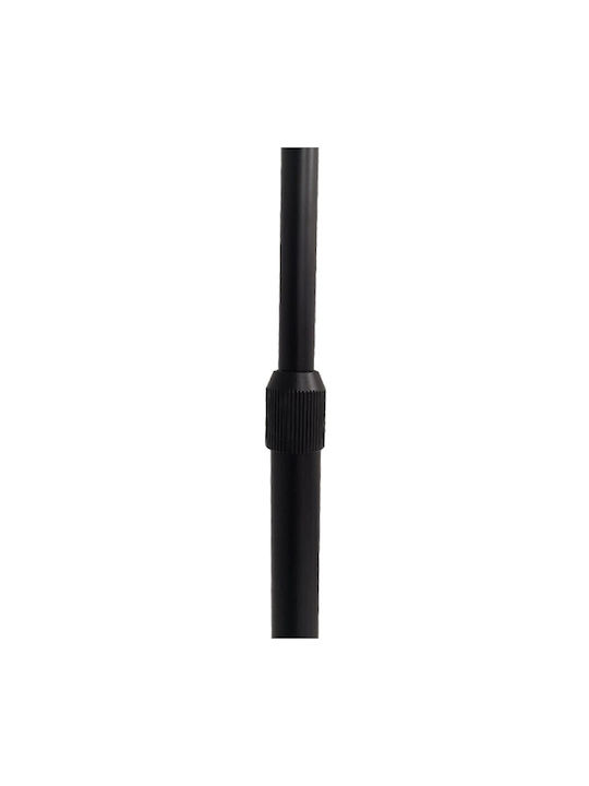 VenCore Floor Lamp H172xW38cm. with Socket for Bulb E27 Black