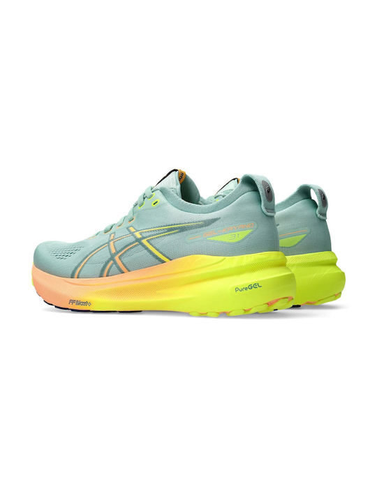 Gel-Kayano 31 Frauen Sportschuhe Laufen Grüne
