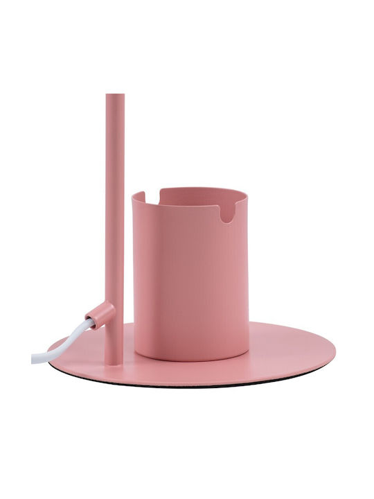 VenCore Schreibtischlampe für Fassung E27 in Rosa Farbe