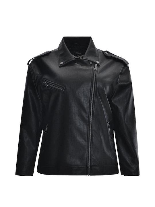 Jachetă de femei Biker Jacket Negru