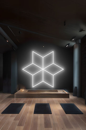 VenCore Dekorative Lampe Weiß