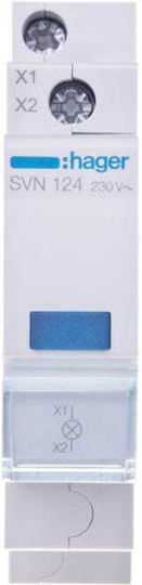 Hager Single Panel Indicator Red Light