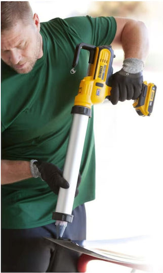 DEWALT Electric Silicone Glue Gun Battery 18V 1x5Ah with Carrying Case