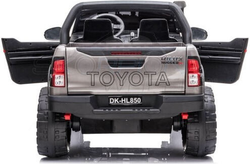 Toyota Hilux Διθέσιο με Τηλεκοντρόλ Licensed 24 Volt Γκρι