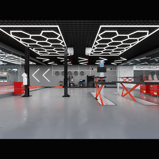 VenCore LED Panel 534W με Ψυχρό Λευκό Φως 6500K