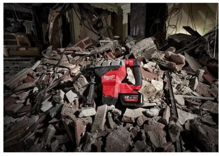 Milwaukee FHM-121C Impact Demolition Hammer Battery 18V 1x12Ah with Chuck SDS Max 4933499269