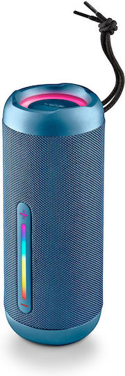 NGS Roller Furia 2 Αδιάβροχο Ηχείο Bluetooth 30W με Ραδιόφωνο και Διάρκεια Μπαταρίας έως 9 ώρες Μπλε