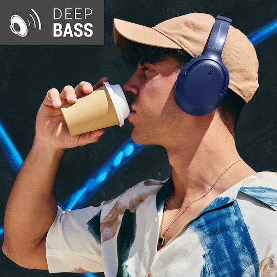 Energy Sistem 459704 Ασύρματα Bluetooth Over Ear Ακουστικά Navy Μπλε