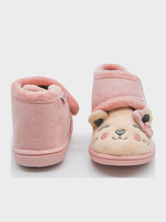 Kids Slippers Boots Pink
