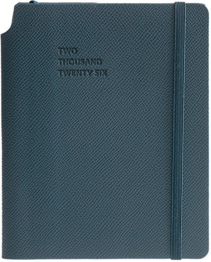 Type Center Pen Soft Εβδομαδιαιο Ημερολογιο Α6 Pocket-size 10.5 X 14.8 2026 Petrol