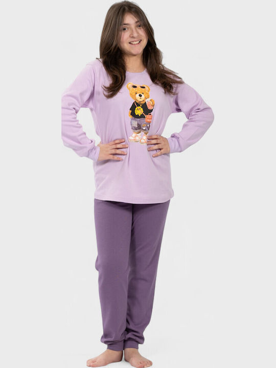 Nina Club Kids' Pajamas Lilac Nina Club Kids' Pajamas Lilac