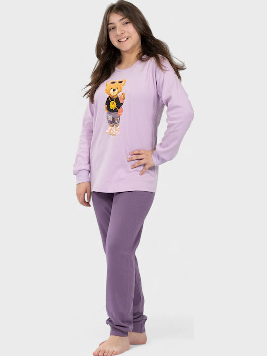 Nina Club Kids' Pajamas Lilac