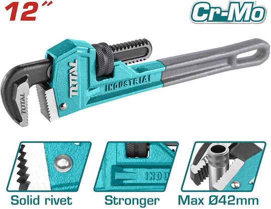 Total Pipe Wrench 1⅝" 300mm