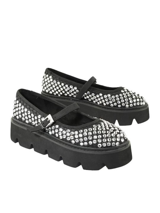 Women's Moccasins in Black Color
