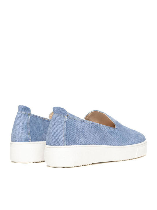 Women's Loafers in Blue Color