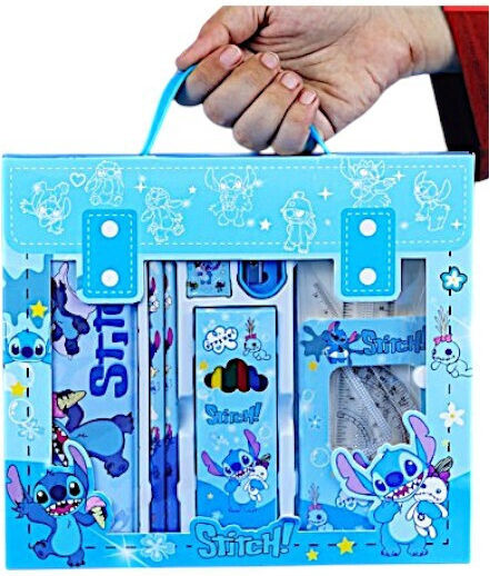 Σετ Σχολικών Stitch 6 1 Κουτί Δώρου 23966-12-1