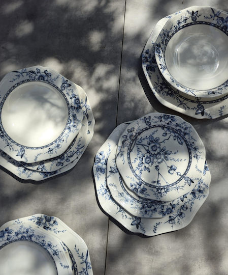 Oriana Ferelli White Porcelain Dinnerware Set 20pcs