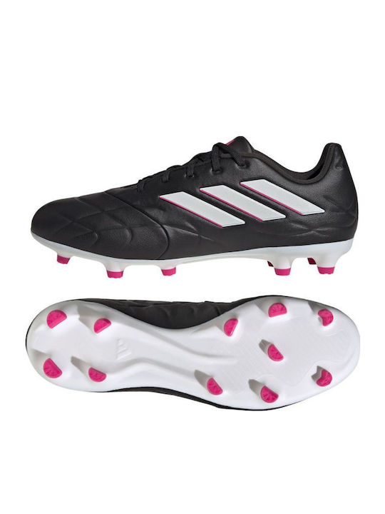 adidas Copa Pure.3 Football Shoes with Cleats Core Black / Zero Metalic / Team Shock Pink 2