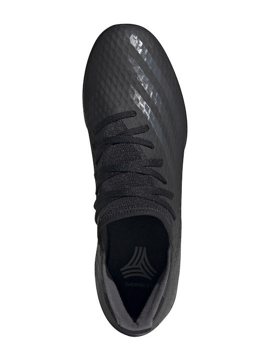 adidas X Ghosted.3 Ποδοσφαιρικά Παπούτσια με Σχάρα TF Core Black / Grey Six