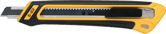 KDS Κοπίδι Φαλτσέτα Autolock με Πλάτος Λάμας 9mm Μαύρο