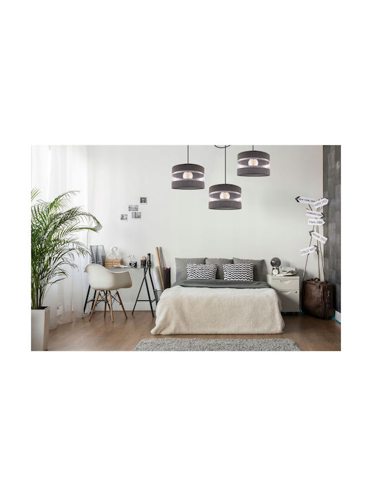 Light Home Candelabru Lumină de tavan pentru copii Suspendata din metal cu suport pentru bec E27 Alb