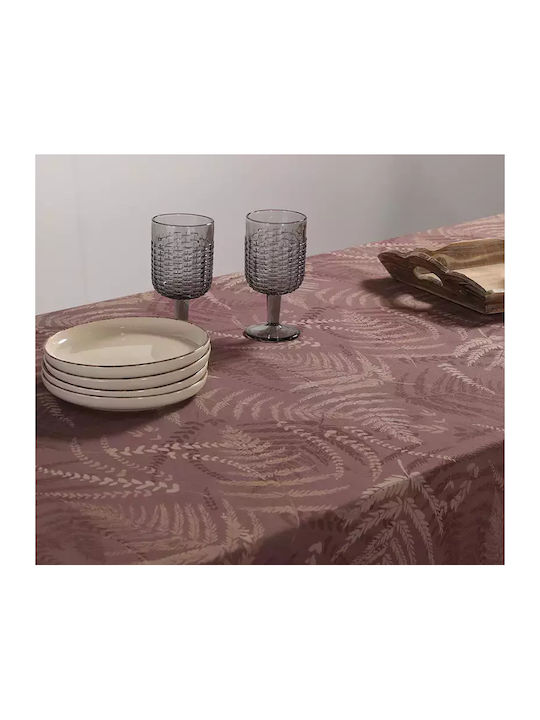Nef-Nef Homeware Tischtuch Fern Bordo 140x140cm