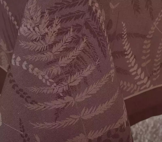 Nef-Nef Homeware Tischtuch Fern Bordo 140x140cm
