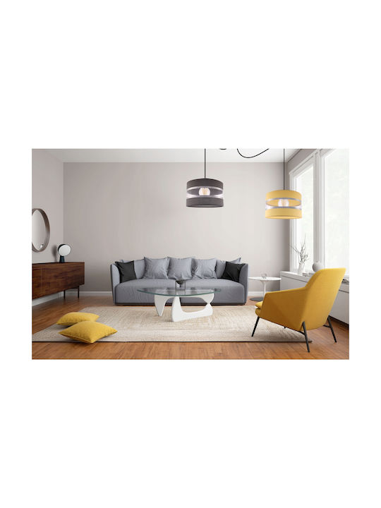 Light Home Полилей Детска таванна лампа Окачен от Метал с Гнездо E27 Бял