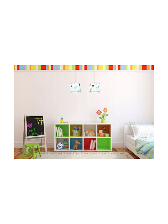 Light Home Kronleuchter Kinderdeckenleuchte Deckenleuchte 60W mit Fassung E27 Weiß