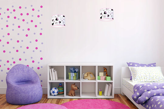 Light Home Einfaches Licht Kinderdeckenleuchte Deckenleuchte 60W mit Fassung E27 Weiß