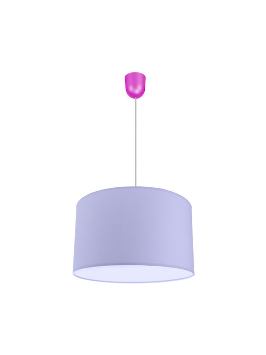 Light Home Μονόφωτο Παιδικό Φωτιστικό Κρεμαστό από Μέταλλο με Υποδοχή E27 Μαύρο