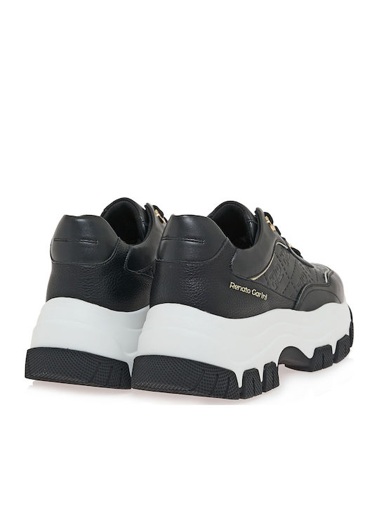 Sneakers Black Black Platinum Print
