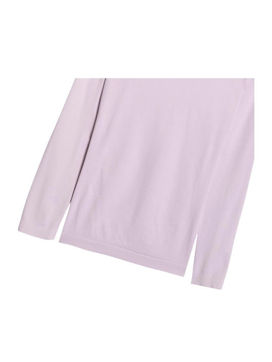 4F Bluza termica pentru femei cu maneci lungi Violet
