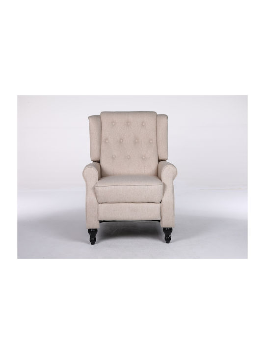 Alnair Relaxsessel Beige 78x85x104cm
