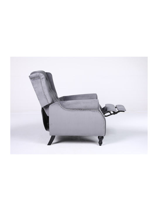 Alnair Relax Armchair Gray 78x85x104cm