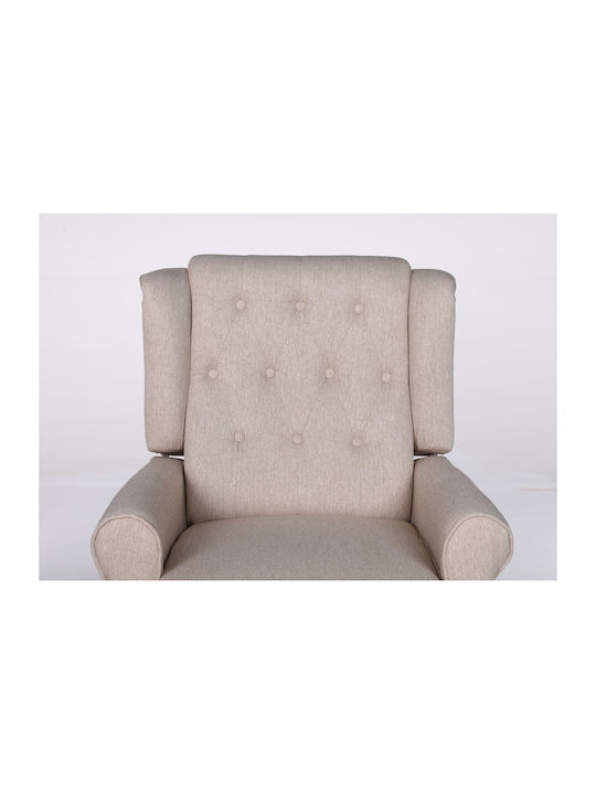 Alnair Relaxsessel Beige 78x85x104cm