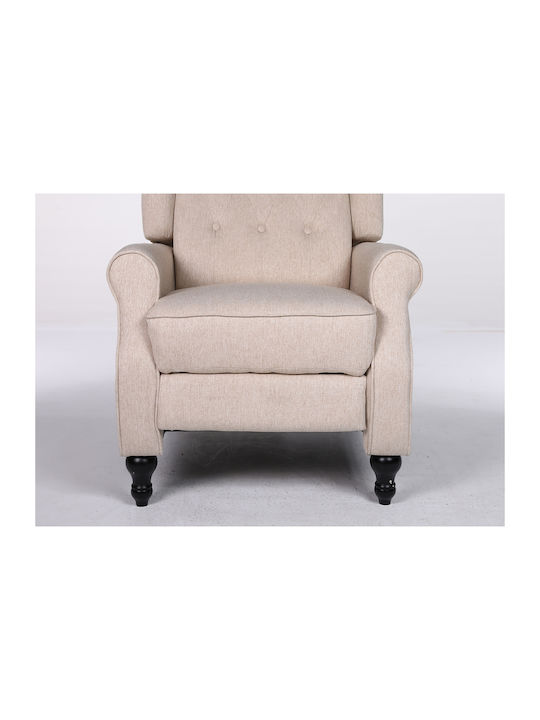 Alnair Relaxsessel Beige 78x85x104cm
