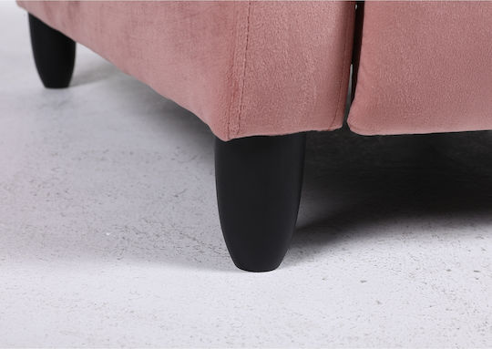 Atria Relax Armchair Pink 67.5x90x104cm