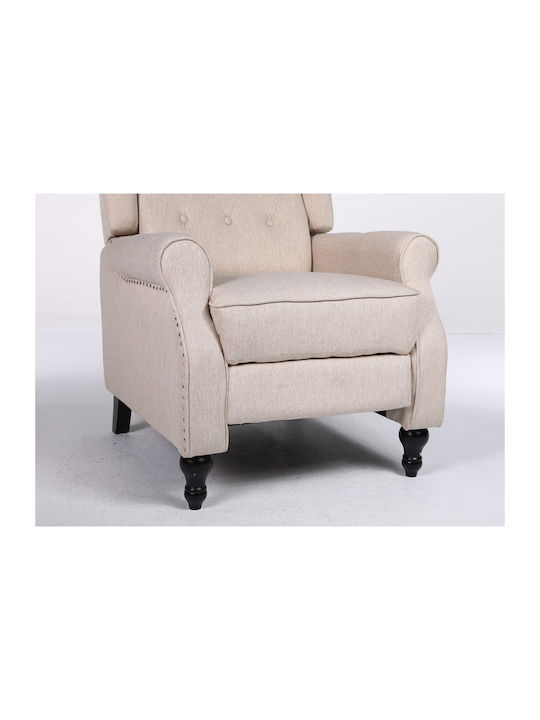 Alnair Relaxsessel Beige 78x85x104cm